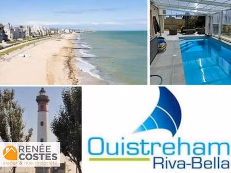 vente en nue propriété - h81 ans - ouistreham (14150)