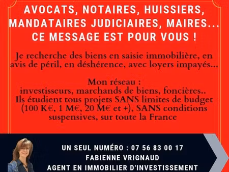 vente immeuble 4 pièces