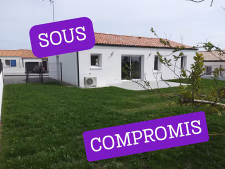 'pavillon moderne de 2021  lumineux  calme et prêt à vivre.'