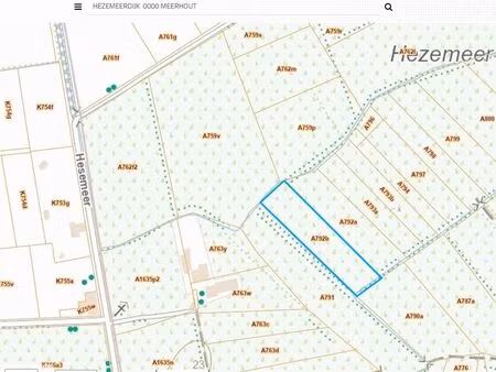 terrain à vendre à meerhout € 26.500 (l2uj1) - heylen vastgoed - geel | zimmo
