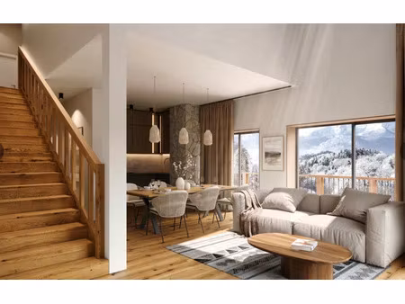 vente appartement 5 pièces 114 m² à les houches (74310)  1 099 000 €