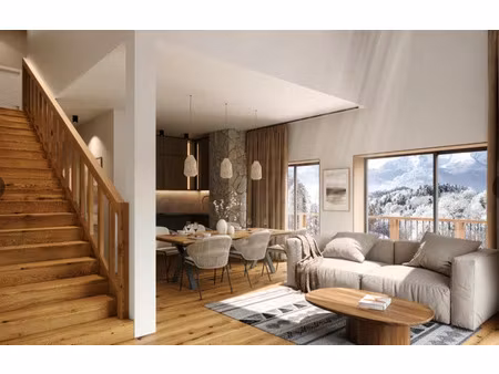 vente appartement 5 pièces 114 m² à les houches (74310)  1 106 500 €