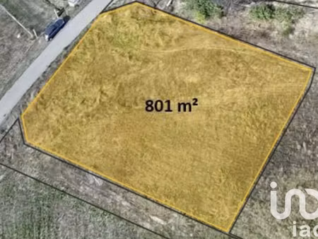 vente terrain 801 m² à beauzac (43590)  54 990 €