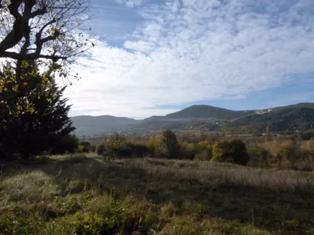 vente terrain 1400 m² à vaison-la-romaine (84110)  234 000 €