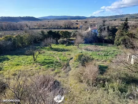 vente terrain 2947 m² à bize-minervois (11120)  220 000 €