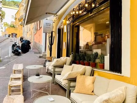 pris bas bail 3-6-9 bar a vin cafe restaurant concept store a vieux nice 2 terrasse 68 pla