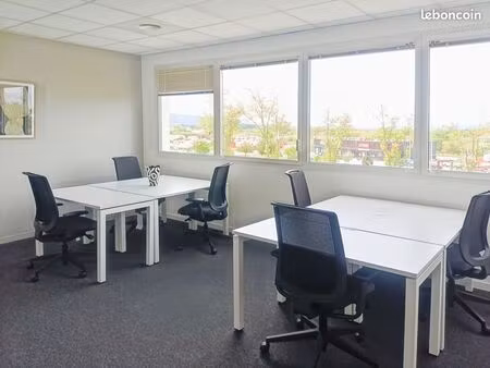 bureau privé à louer pour 5 personnes à marignane  floricity