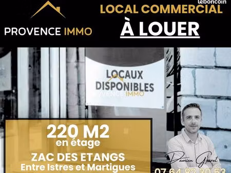 local commercial 220 m² saint-mitre-les-remparts