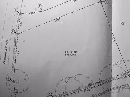 vente terrain à louvigné-de-bais (35680) : à vendre / 889m² louvigné-de-bais