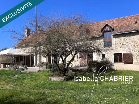 vente maison 6 pièces 253 m² à la chapelle-d'aligné (72300)  285 000 €