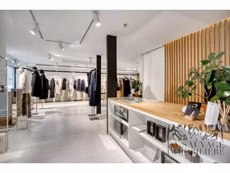 cession de bail commerciale - 210 m2 - paris 1er