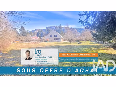 vente terrain 811 m² à lans-en-vercors (38250)  280 000 €