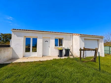 vente maison 3 pièces 57 m² à chaillevette (17890)  149 000 €
