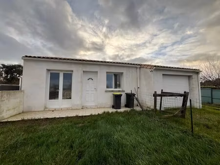 vente maison 3 pièces 57 m² à chaillevette (17890)  159 000 €