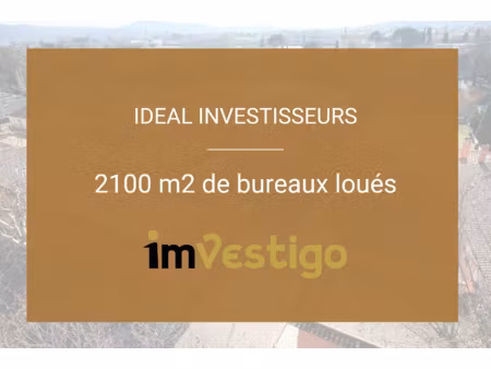 ensemble de bureaux et entrepôts loués à cuers