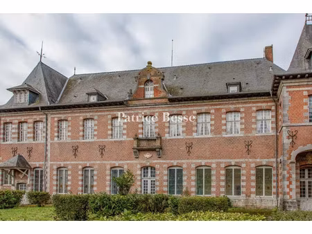 vente château 10 pièces 1859 m² à trélon (59132)  530 000 €
