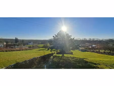 terrain constructible 2400m² 79410 saint maxire