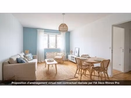 vente appartement 2 pièces 45 m² rouen (76100)