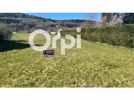 vente terrain à batir 2386 m² à granges-aumontzey (88640)  60 000 €