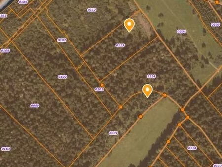 terrain 25048 m² lac des rouges truites