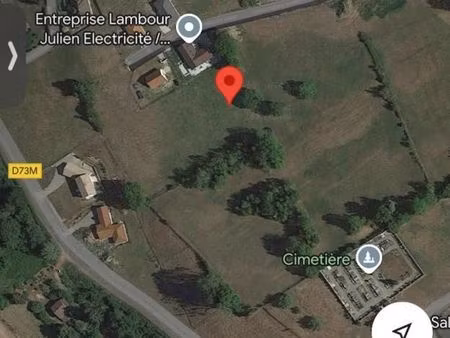 terrain 810 m² saint ondras