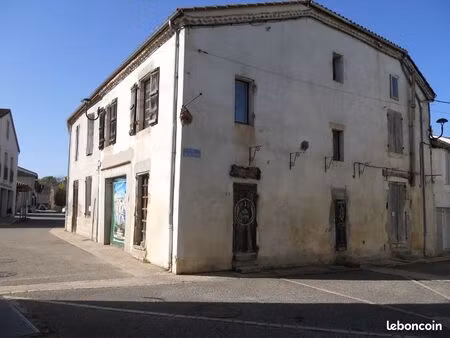 vente local commercial avec habitation