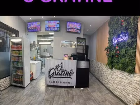 très bonne affaire à saisir vend snack fond de commerce