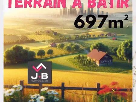terrain 697 m² heilly