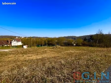 terrain 608 m² cleres