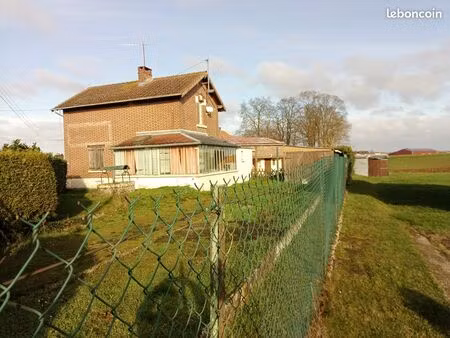 maison à rénover à ham – idéale pour un projet de campagne – 450m² de terrain clos