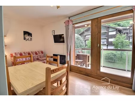 vente appartement 2 pièces 24 m² à les contamines-montjoie (74170)  135 000 €