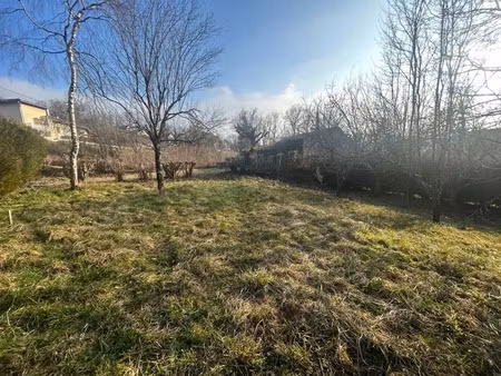 vente terrain 877 m² à aix-les-bains (73100)  190 000 €