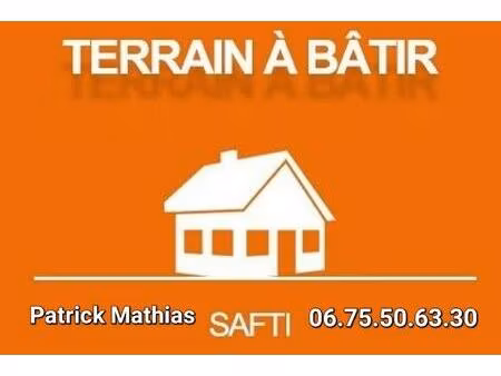 terrain à bâtir de: 943 m2 proche de joigny