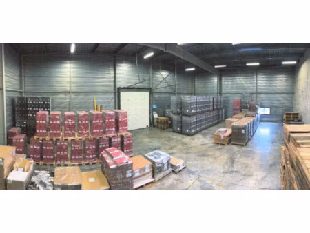 a louer - local commercial - 1300 m2 - gensac-la-pallue