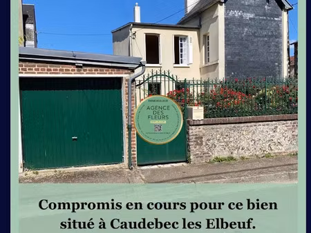 vente maison 5 pièces 100 m² à caudebec-les-elbeuf (76320)  129 900 €