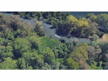 terrain de 1000m2 sur l'ile osier