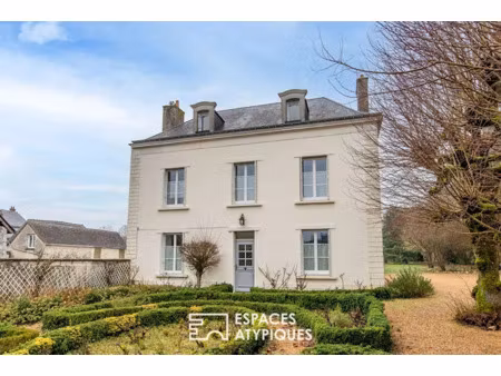 vente maison 8 pièces 204 m² à parçay-les-pins (49390)  355 000 €