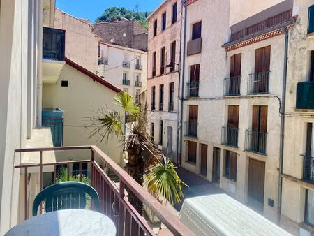 vente appartement 1 pièces 23m2 amélie-les-bains-palalda 66110 - 48000 € - surface privée