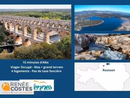 viager occupé - f79 ans - ales (30100)