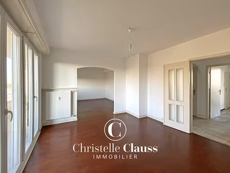 vente appartement 3 pièces 76 m² strasbourg (67100)
