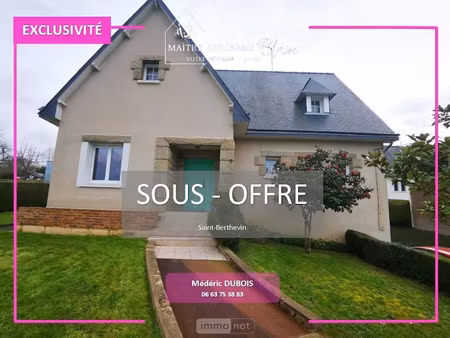 vente maison 5 pièces 165 m² à saint-berthevin (53940)  266 000 €