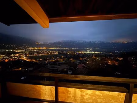 passy coteau duplex 95 m2  vue massif du mont blanc   les aravis 3 chambres  324 200 euros