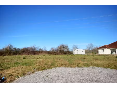 vente terrain à batir 1000 m² à orthez (64300)  54 000 €