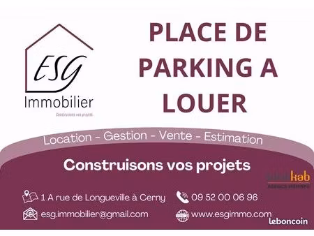 parking/box vert-le-grand