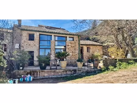 maison en pierre à vendre à liausson