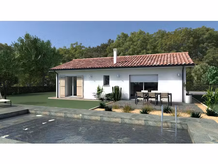 vente maison neuve 3 pièces 80 m² à caupenne (40250)  162 800 €