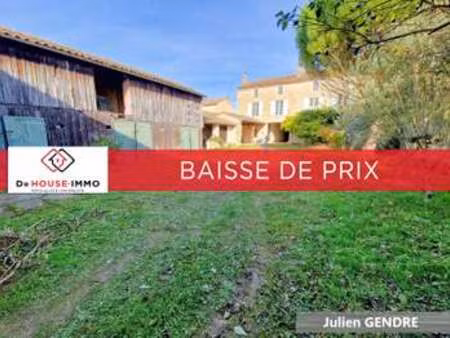 vente maison à brioux-sur-boutonne (79170) : à vendre / 337m² brioux-sur-boutonne