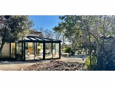 maison avec piscine et jardin aubussargues (30)