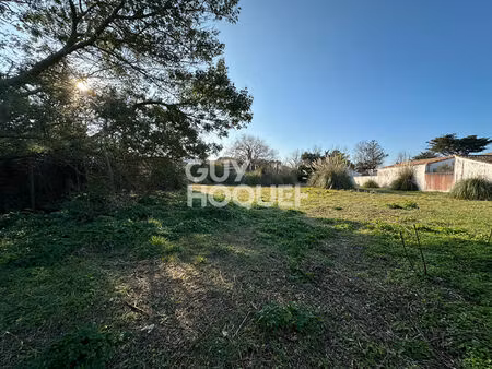 terrain d'exception à vendre aux portes-en-ré