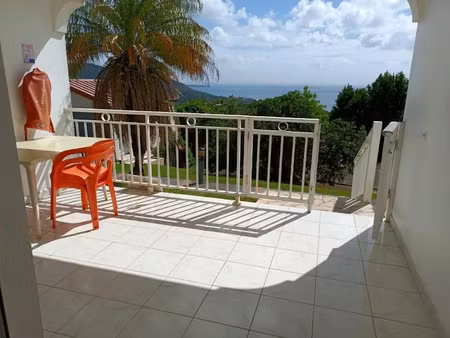 location meublée appartement 2 pièces 35 m² à sainte luce (97228)  750 €